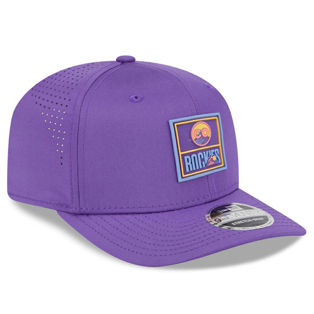 Colorado Rockies 2025 City Connect Fan Pack 9SEVENTY Adjustable Hat Purple