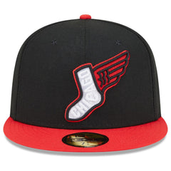Chicago White Sox 2025 City Connect Alternate 59FIFTY Fitted Hat Black/Red