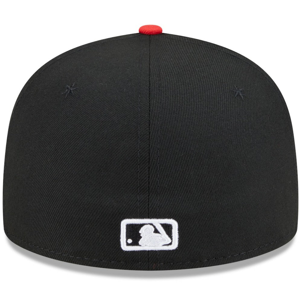 Chicago White Sox 2025 City Connect Alternate 59FIFTY Fitted Hat Black/Red