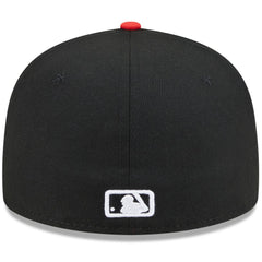 Chicago White Sox 2025 City Connect Alternate 59FIFTY Fitted Hat Black/Red