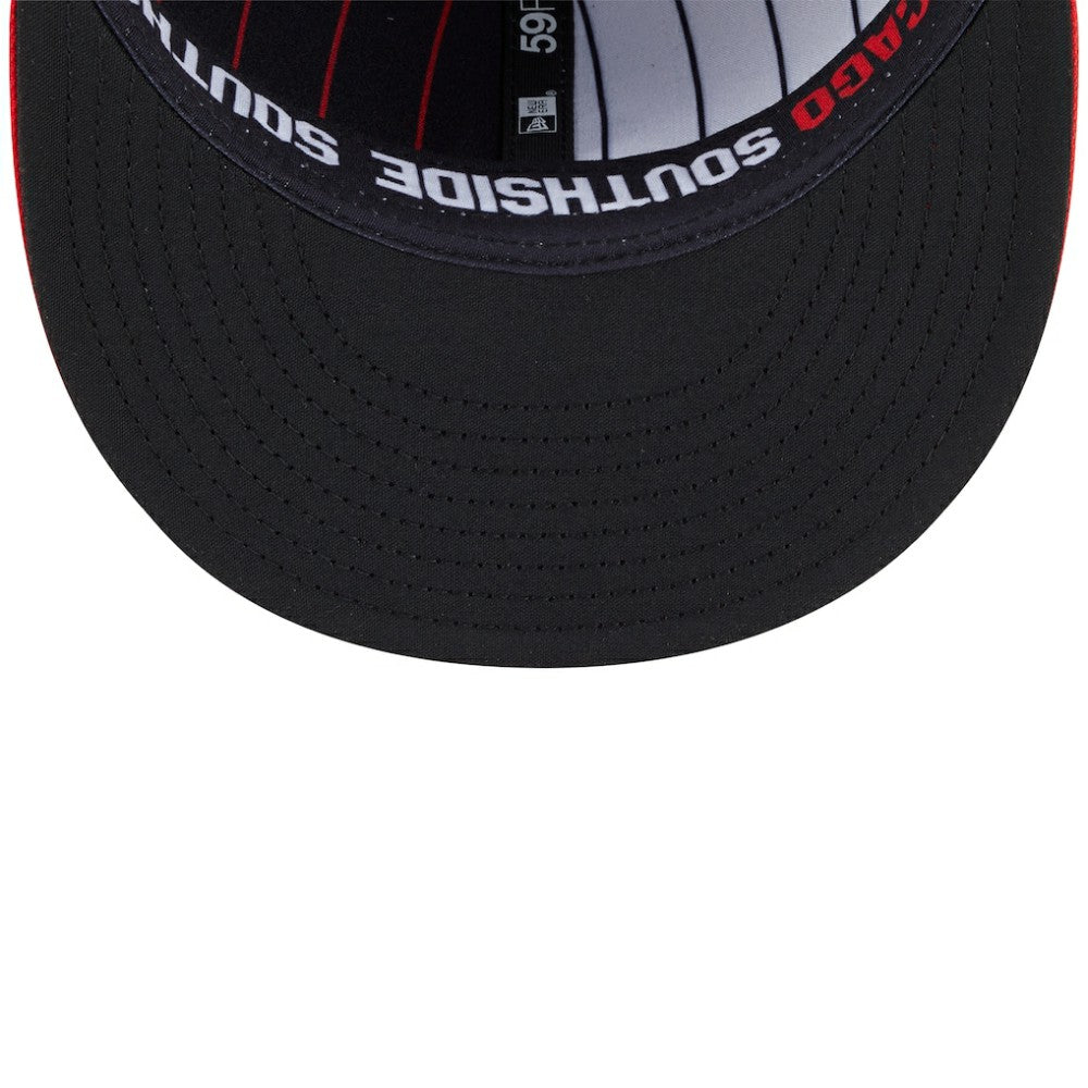 Chicago White Sox 2025 City Connect Alternate 59FIFTY Fitted Hat Black/Red