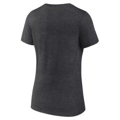 Vegas Golden Knights Women's Primary Logo V-Neck T-Shirt - Charcoal T-shirts