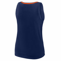 Houston Astros Logo Athletic Women's Stellar Win V-Neck Tank Top Navy