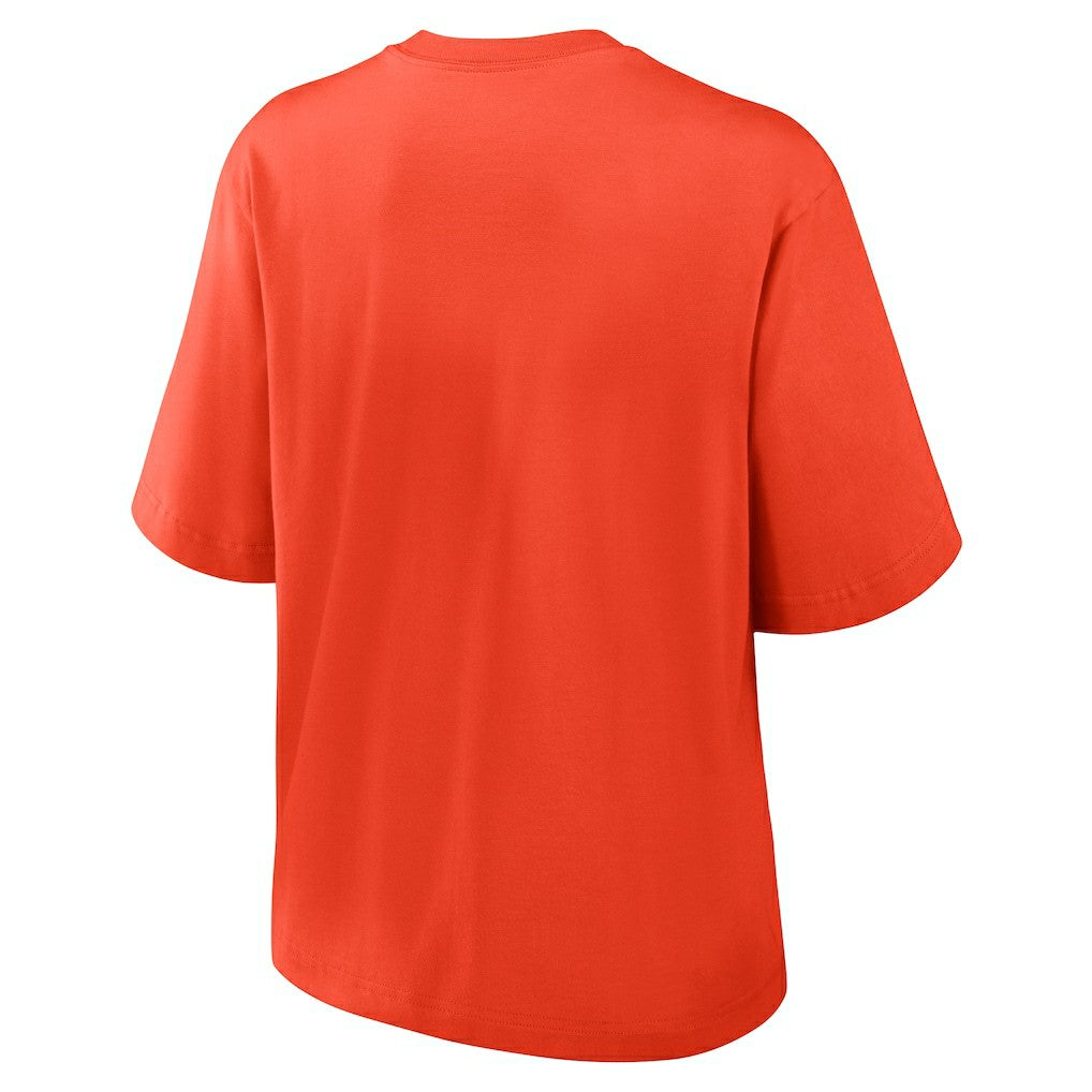 Cincinnati Bengals Women's Glory Arch Boxy T-Shirt - Orange on sale
