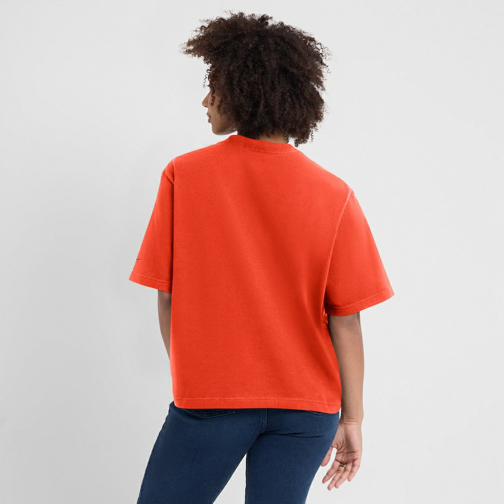 Cincinnati Bengals Women's Glory Arch Boxy T-Shirt - Orange on sale