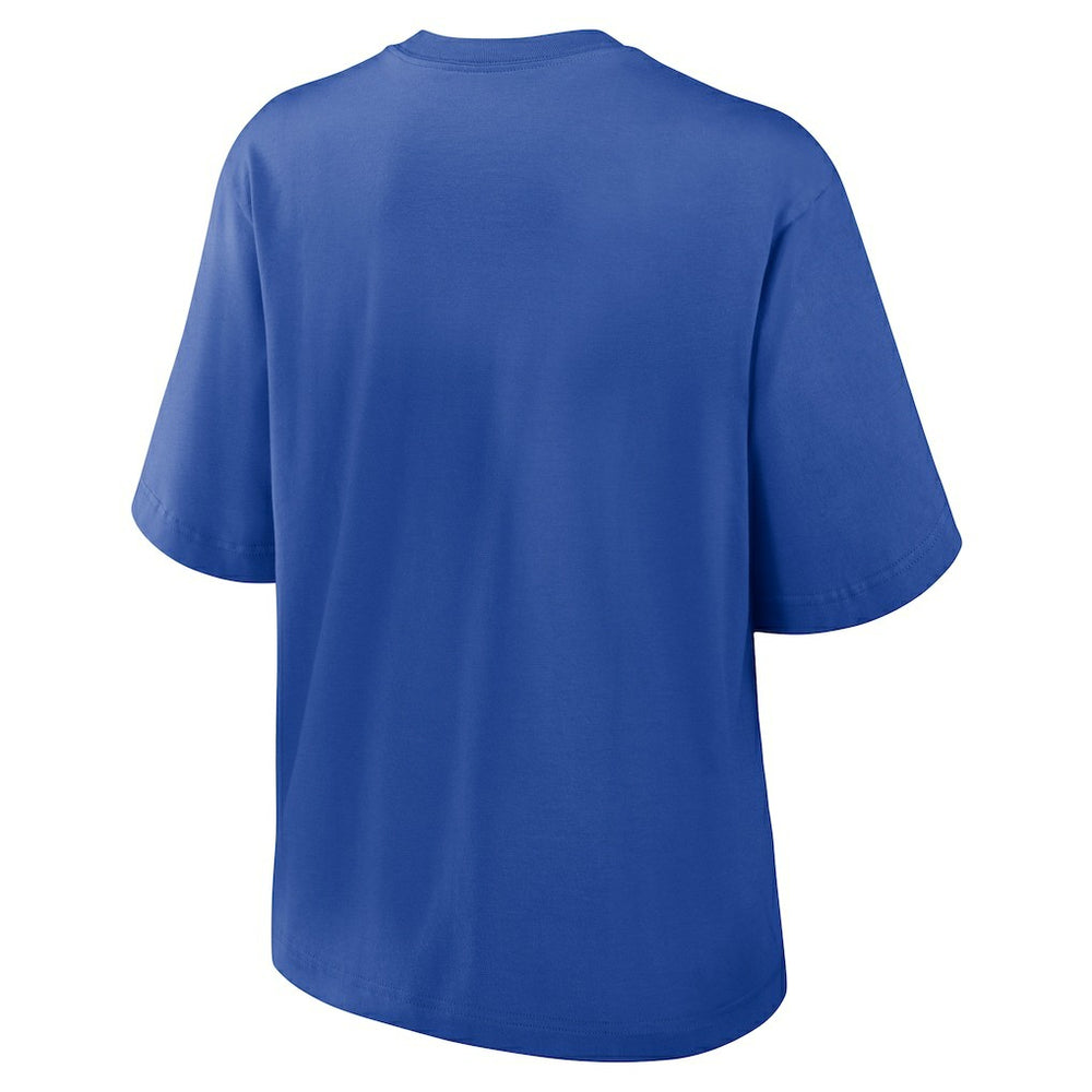 Los Angeles Rams Women's Glory Arch Boxy T-Shirt - Royal sale