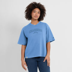 Los Angeles Chargers Women's Glory Arch Boxy T-Shirt - Powder Blue online
