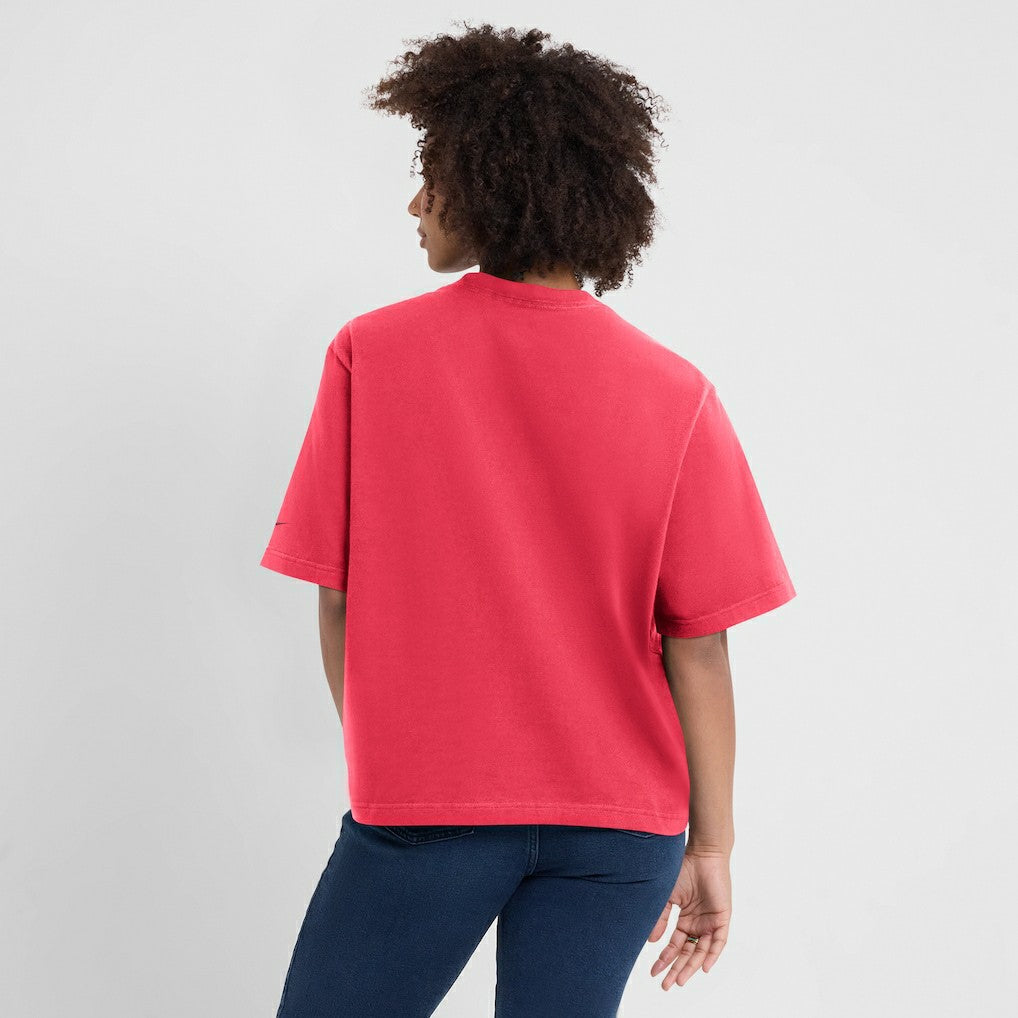 San Francisco 49ers Women's Glory Arch Boxy T-Shirt - Scarlet on sale