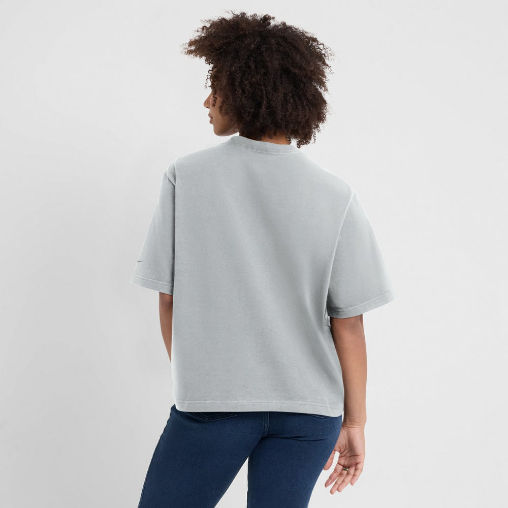 Detroit Lions Women's Glory Arch Boxy T-Shirt - Gray outlet