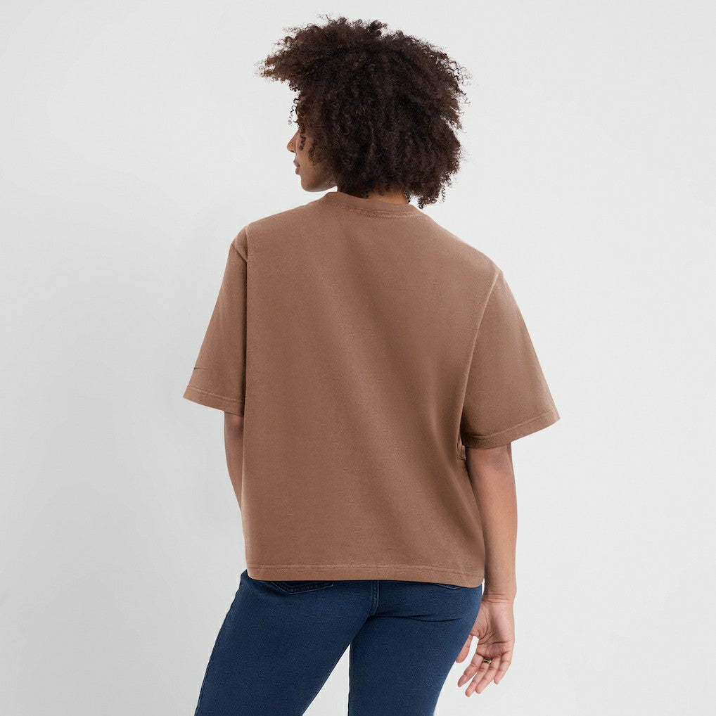 Cleveland Browns Women's Glory Arch Boxy T-Shirt - Brown sale
