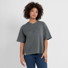 Atlanta Falcons Women's Glory Arch Boxy T-Shirt - Charcoal online
