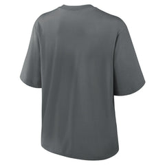 Philadelphia Eagles Women's Glory Arch Boxy T-Shirt - Charcoal outlet