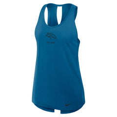 Denver Broncos Women's Glory Open-Back Crisscross Dri-FIT Tank Top - Turquoise online