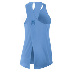 Los Angeles Chargers Women's Glory Open-Back Crisscross Dri-FIT Tank Top - Powder Blue sale