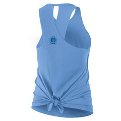 Los Angeles Chargers Women's Glory Open-Back Crisscross Dri-FIT Tank Top - Powder Blue sale