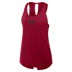 Washington Commanders Women's Glory Open-Back Crisscross Dri-FIT Tank Top - Burgundy cheap
