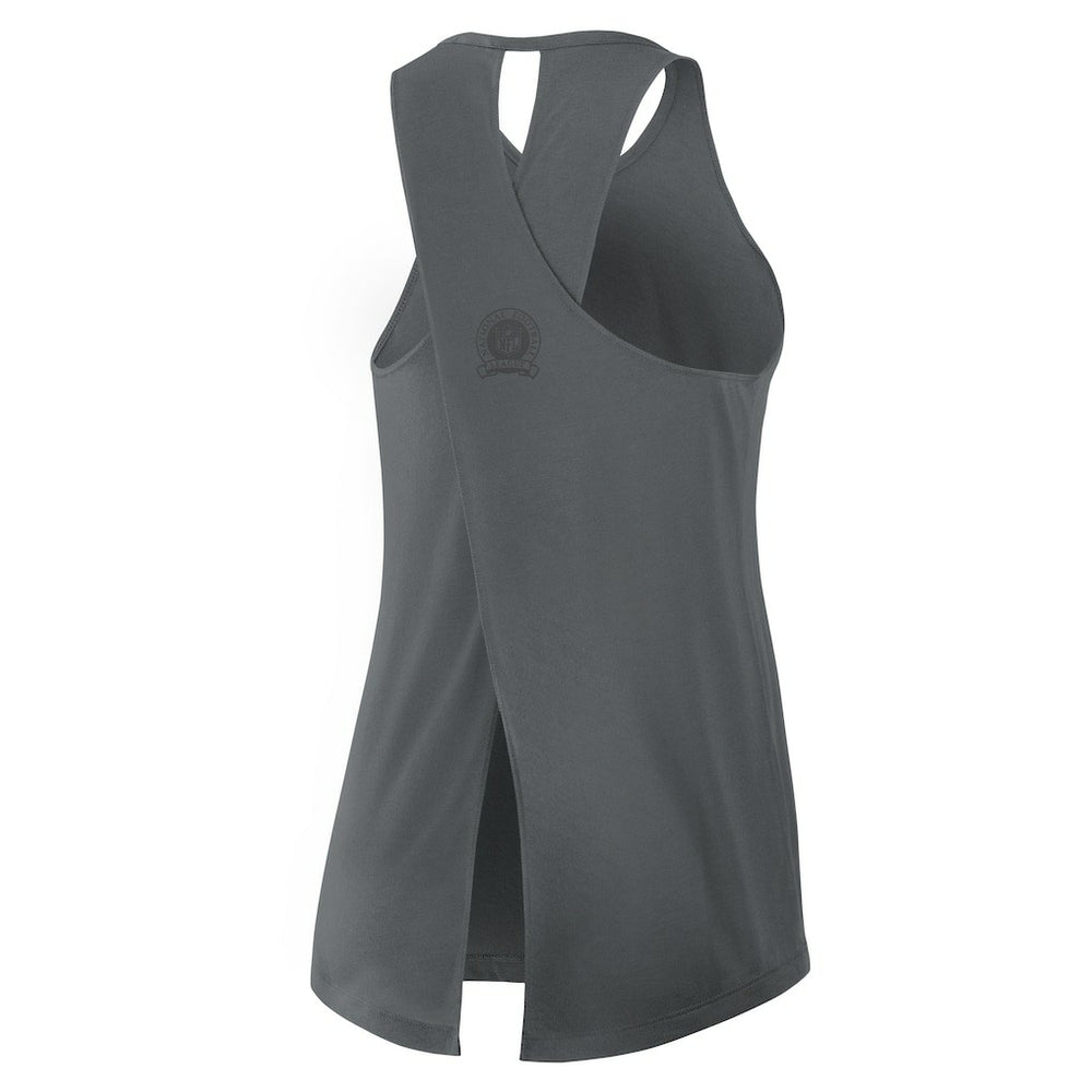 Arizona Cardinals Women's Glory Open-Back Crisscross Dri-FIT Tank Top - Charcoal cheap