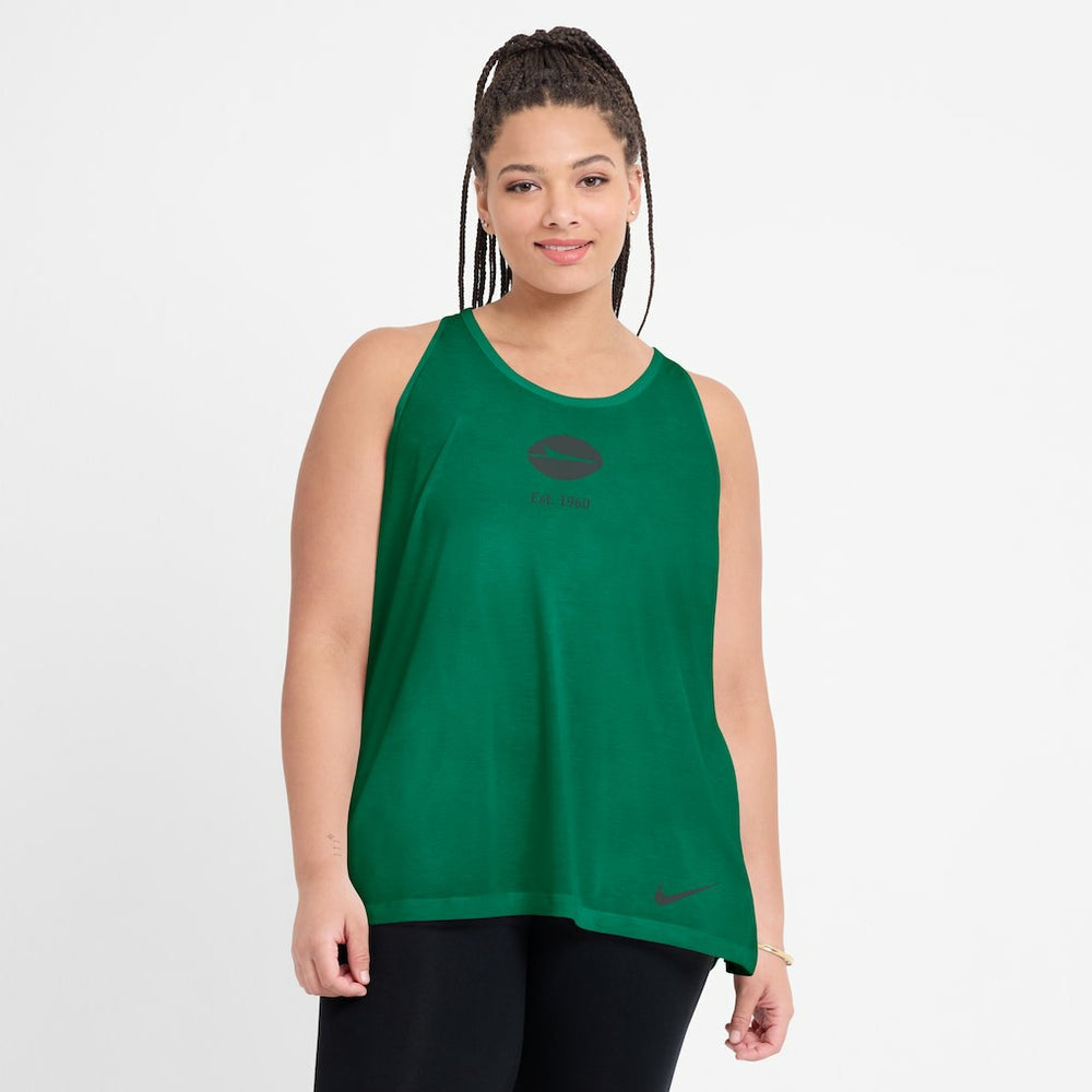 New York Jets Women's Glory Open-Back Crisscross Dri-FIT Tank Top - Green sale