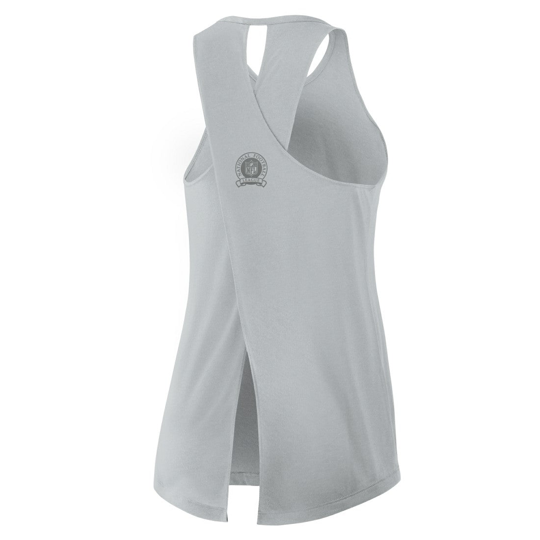 Detroit Lions Women's Glory Open-Back Crisscross Dri-FIT Tank Top - Gray for sale