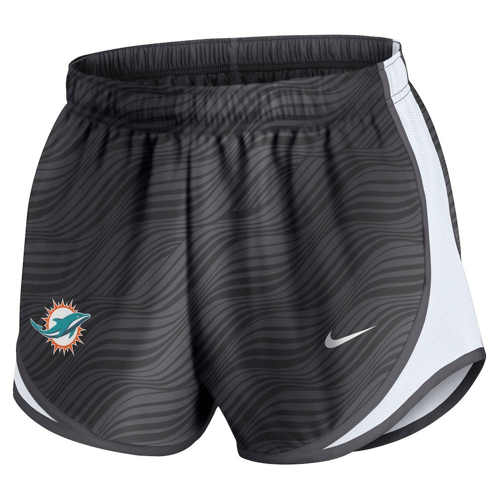 Miami Dolphins Women's Tempo Dri-FIT Shorts - Anthracite sale