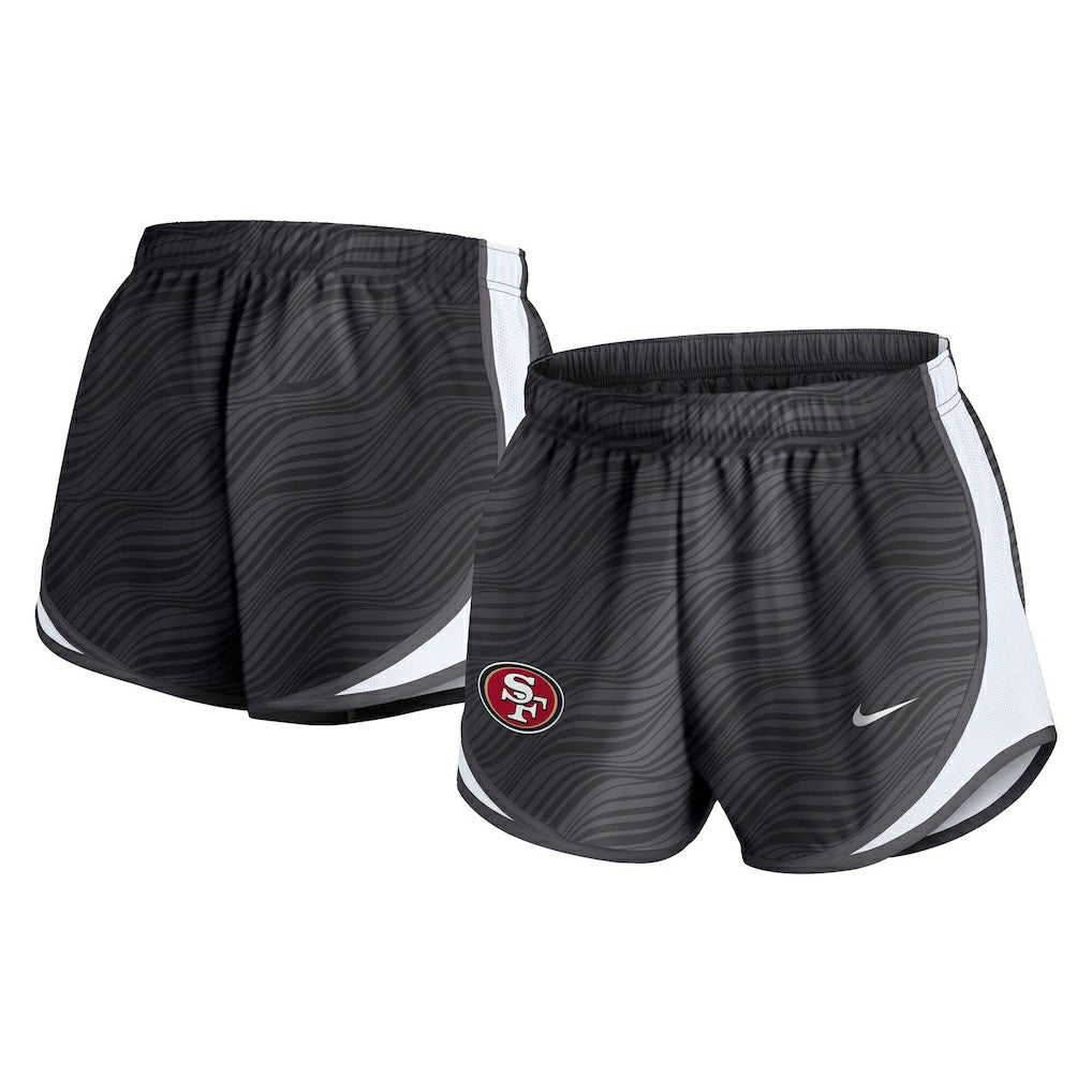 San Francisco 49ers Women's Tempo Dri-FIT Shorts - Anthracite cheap