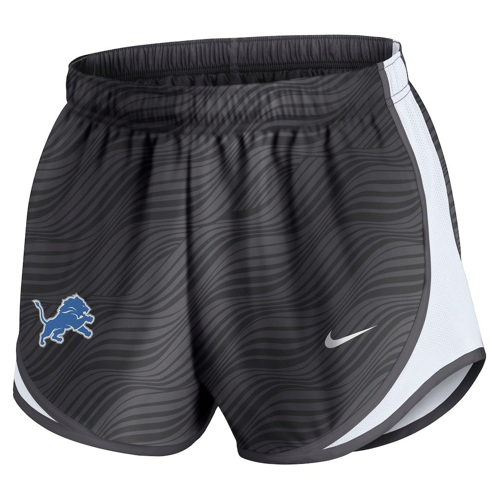 Detroit Lions Women's Tempo Dri-FIT Shorts - Anthracite on sale
