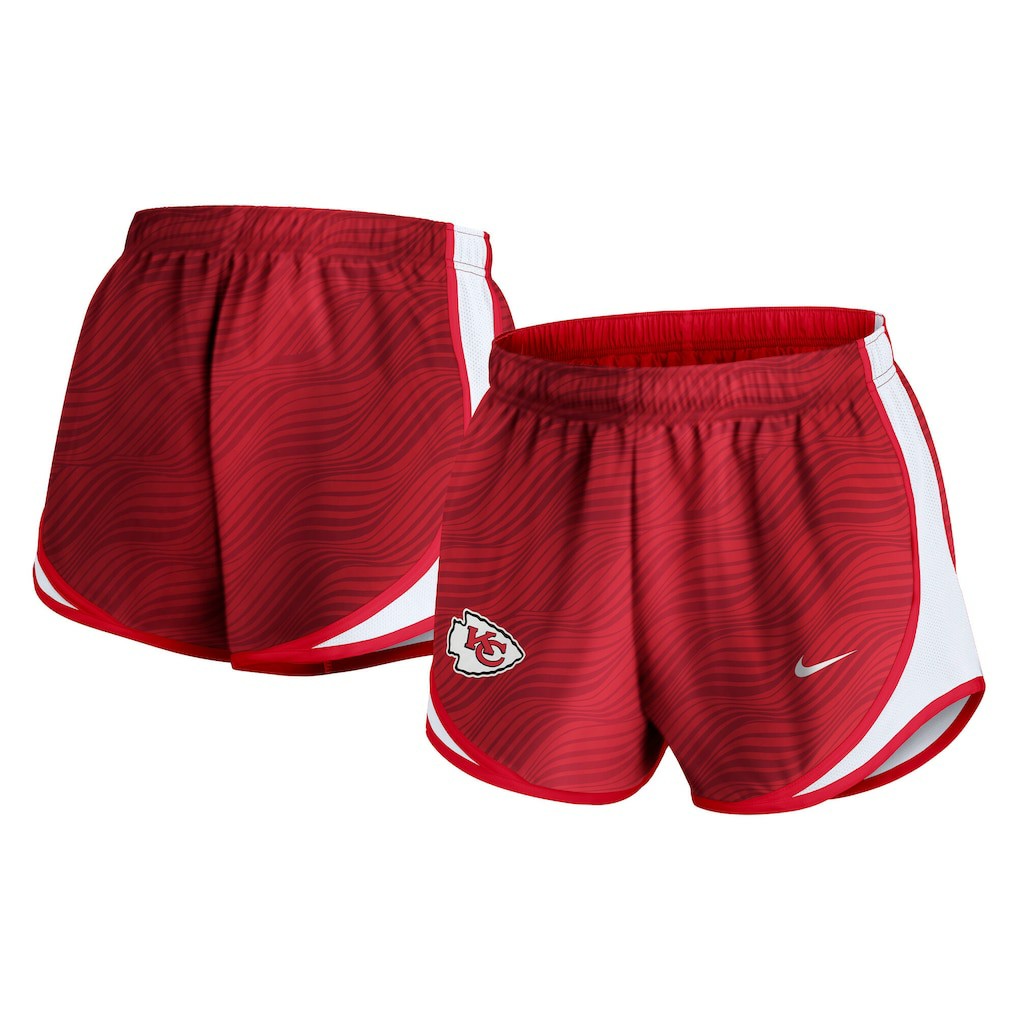 Kansas City Chiefs Women's Tempo Dri-FIT Shorts - Red discount