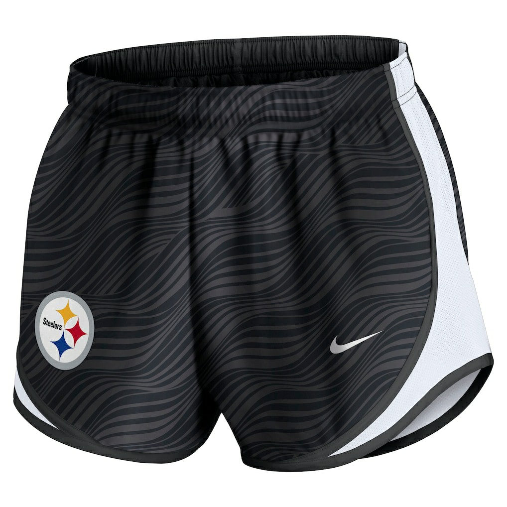 Pittsburgh Steelers Women's Tempo Dri-FIT Shorts - Anthracite sale