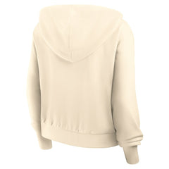 Pittsburgh Steelers Women's Glory Cropped Full-Zip Hoodie - Cream for sale