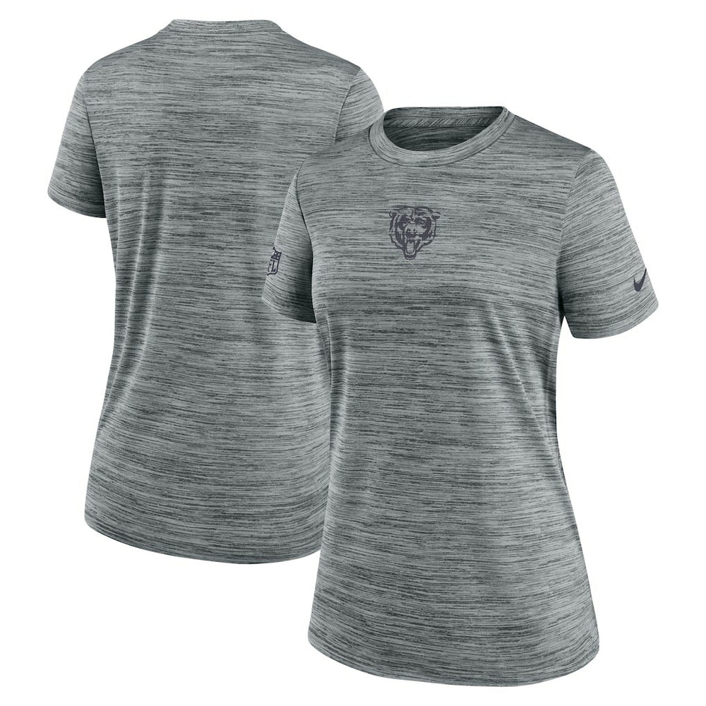 Chicago Bears Women's Sideline Velocity Dri-FIT T-Shirt - Gray outlet