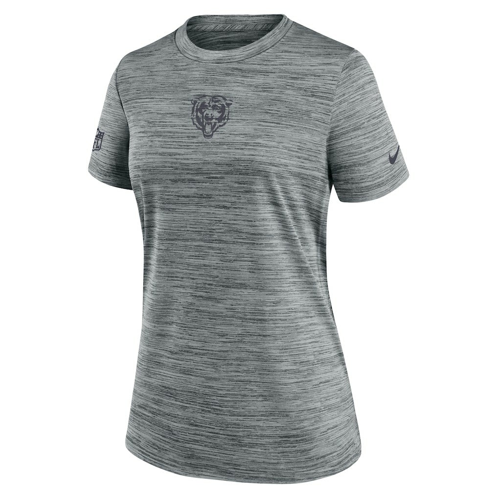Chicago Bears Women's Sideline Velocity Dri-FIT T-Shirt - Gray outlet