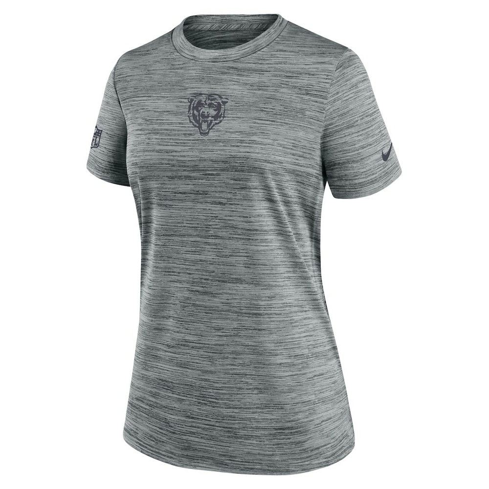 Chicago Bears Women's Sideline Velocity Dri-FIT T-Shirt - Gray outlet