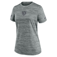 Chicago Bears Women's Sideline Velocity Dri-FIT T-Shirt - Gray outlet