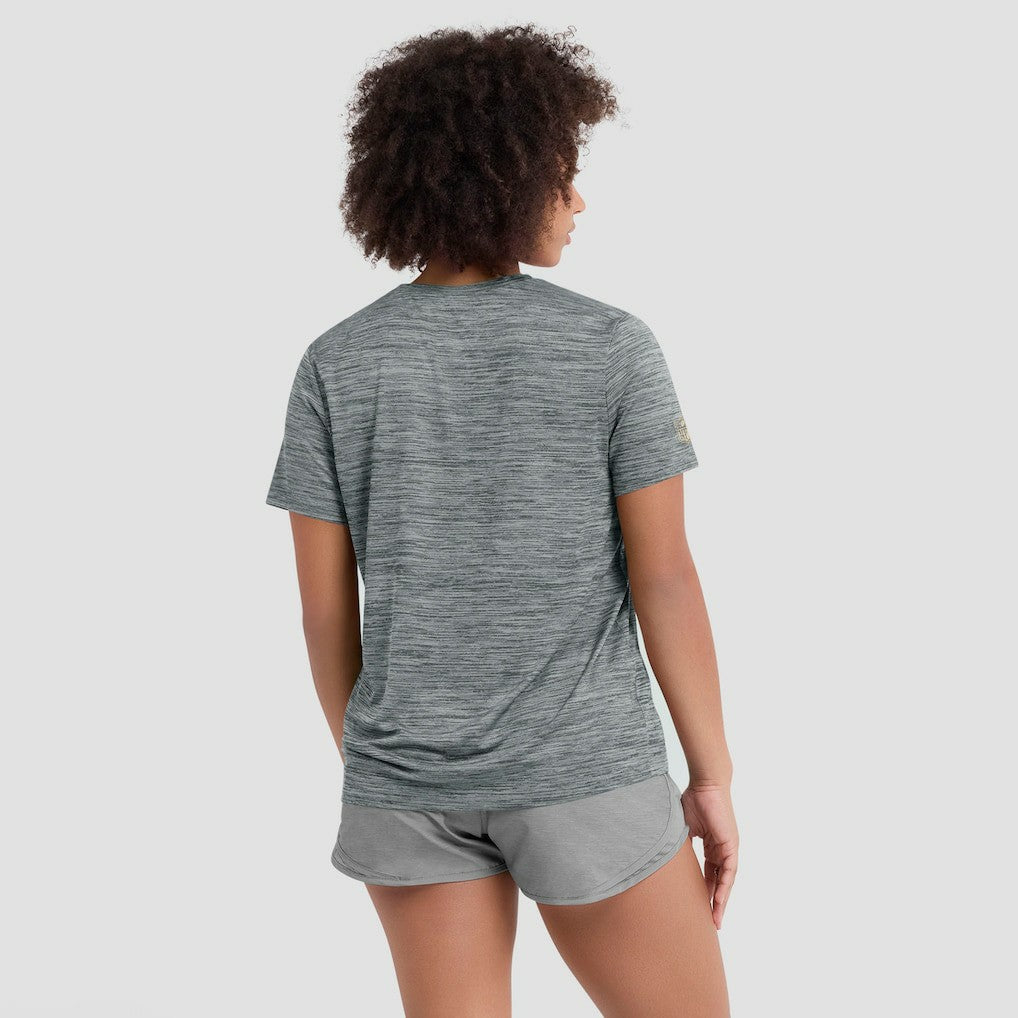 New Orleans Saints Women's Sideline Velocity Dri-FIT T-Shirt - Gray on sale