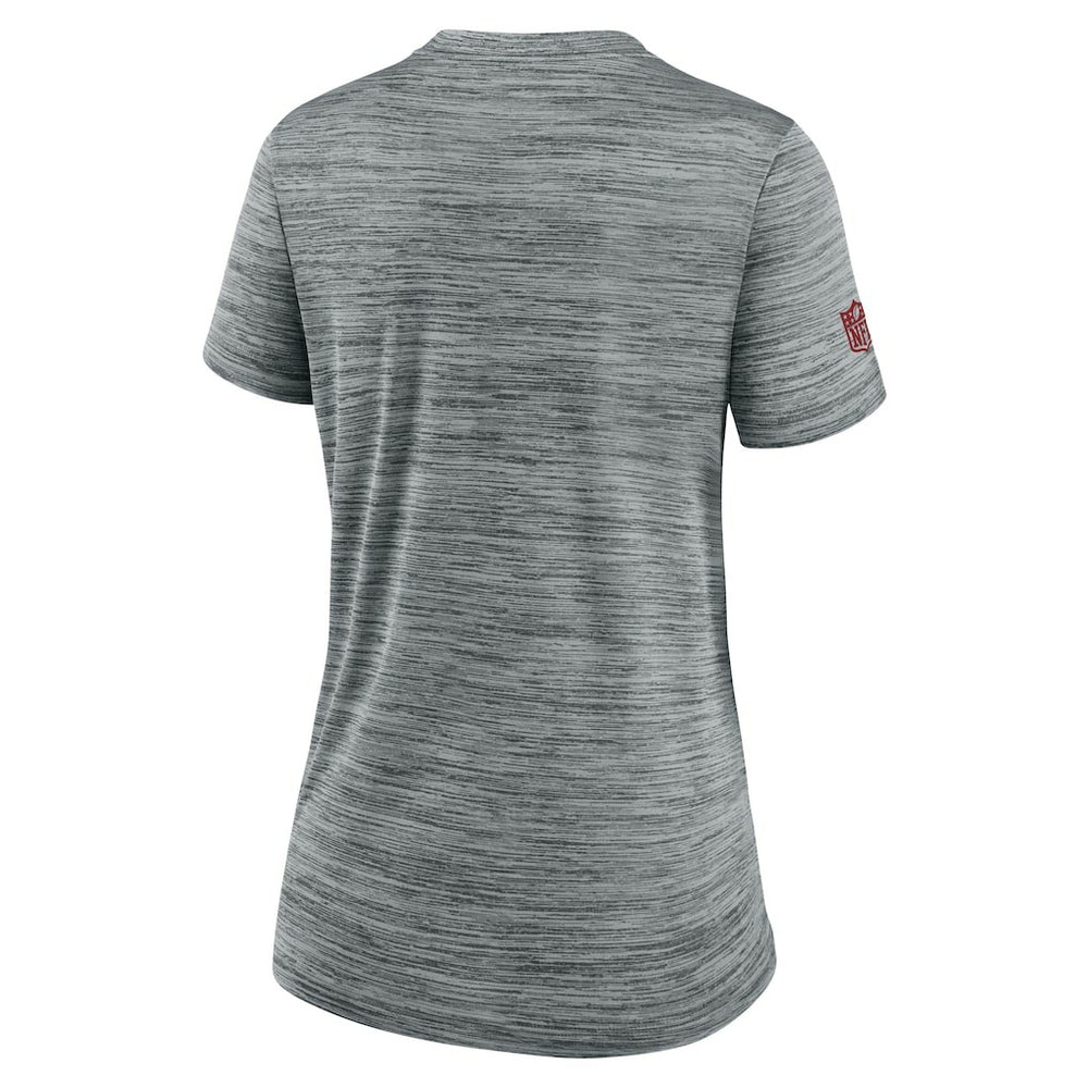 San Francisco 49ers Women's Sideline Velocity Dri-FIT T-Shirt - Gray sale