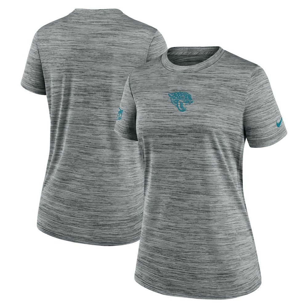 Jacksonville Jaguars Women's Sideline Velocity Dri-FIT T-Shirt - Gray for sale