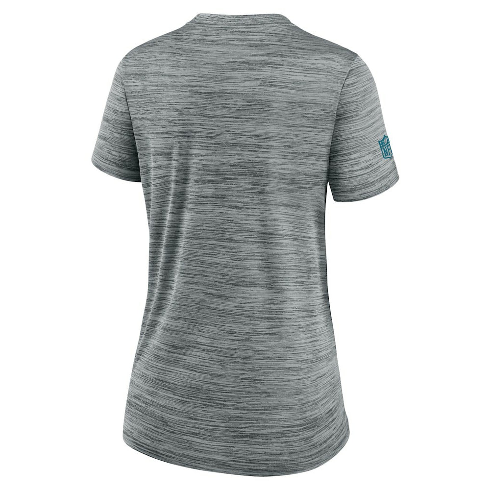 Jacksonville Jaguars Women's Sideline Velocity Dri-FIT T-Shirt - Gray for sale
