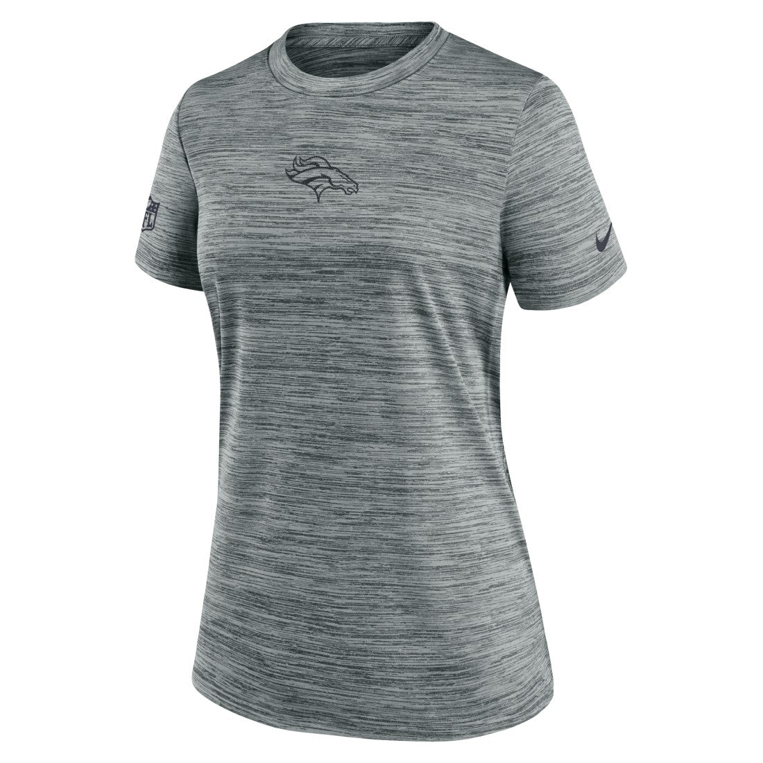 Denver Broncos Women's Sideline Velocity Dri-FIT T-Shirt - Gray outlet