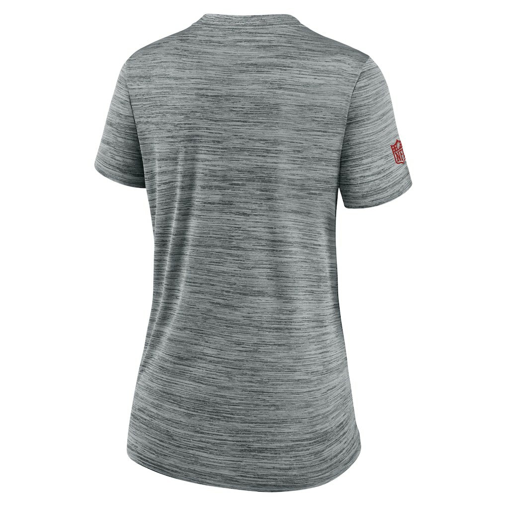 Atlanta Falcons Women's Sideline Velocity Dri-FIT T-Shirt - Gray outlet