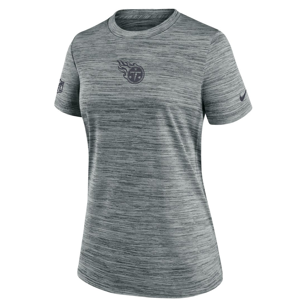 Tennessee Titans Women's Sideline Velocity Dri-FIT T-Shirt - Gray online