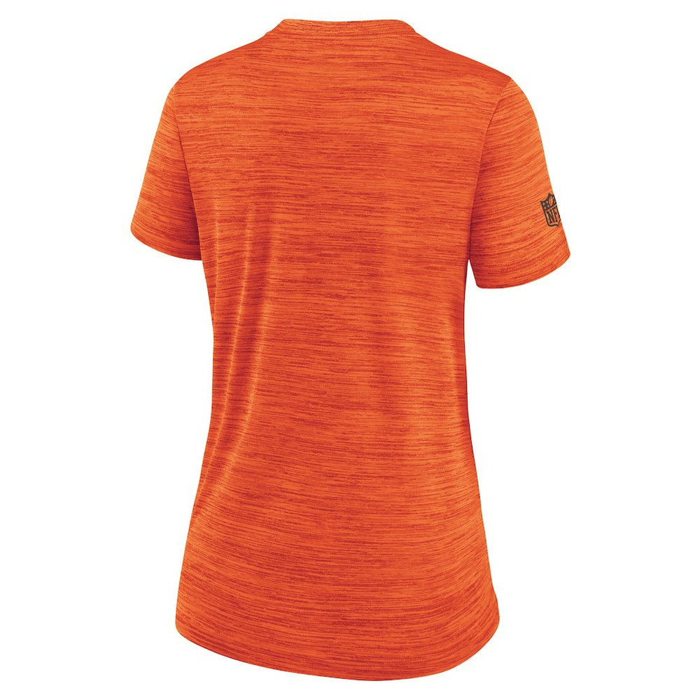 Cleveland Browns Women's Sideline Velocity Dri-FIT T-Shirt - Orange sale