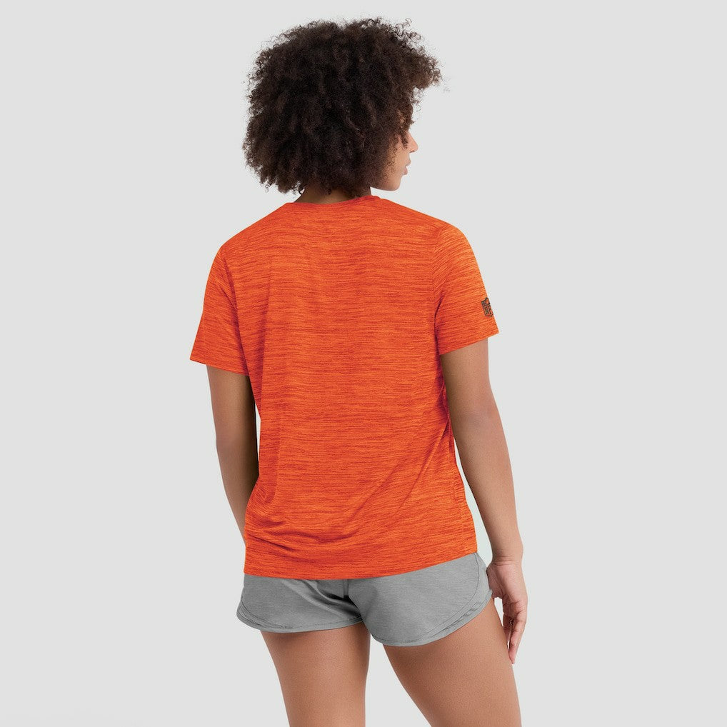 Cleveland Browns Women's Sideline Velocity Dri-FIT T-Shirt - Orange sale