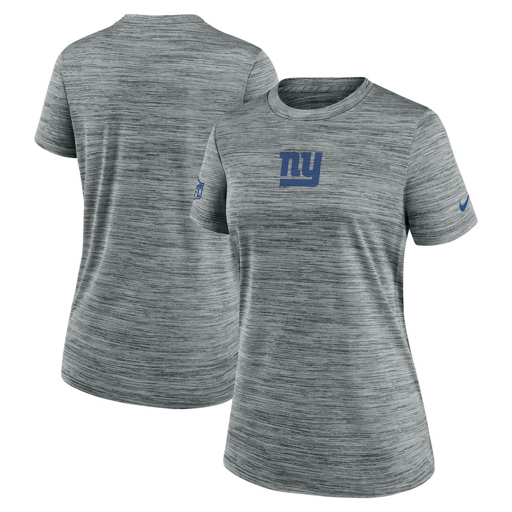New York Giants Women's Sideline Velocity Dri-FIT T-Shirt - Gray on sale