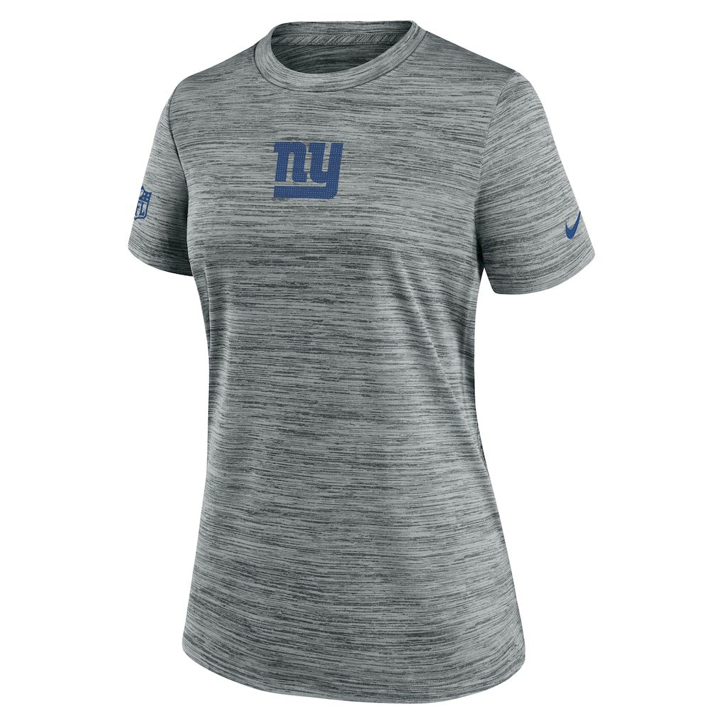 New York Giants Women's Sideline Velocity Dri-FIT T-Shirt - Gray on sale