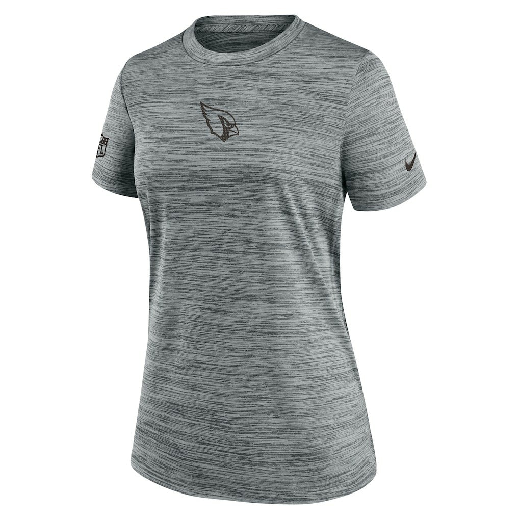 Arizona Cardinals Women's Sideline Velocity Dri-FIT T-Shirt - Gray discount