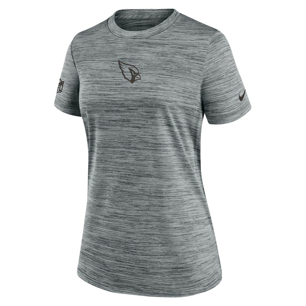 Arizona Cardinals Women's Sideline Velocity Dri-FIT T-Shirt - Gray discount