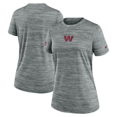 Washington Commanders Women's Sideline Velocity Dri-FIT T-Shirt - Gray sale
