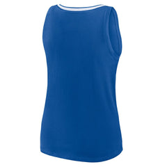 New York Giants Logo Athletic Women's Stellar Win V-Neck Tank Top - Royal outlet