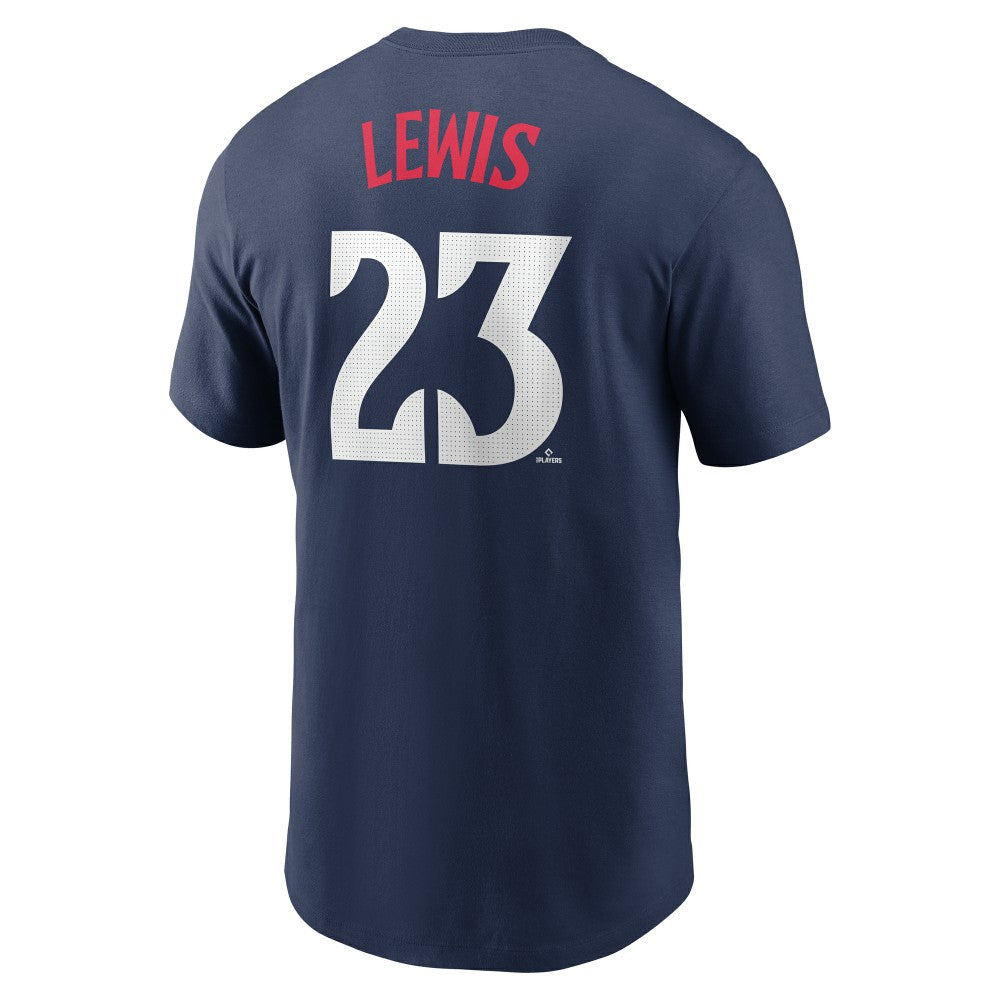 Royce Lewis Minnesota Twins Fuse Name & Number T-Shirt Navy