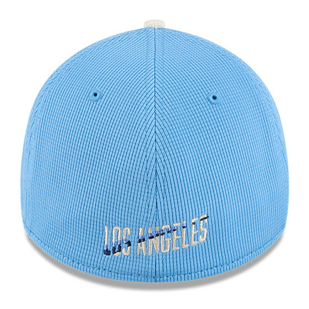 Los Angeles Dodgers City Connect Batting Practice 39THIRTY Flex Hat Light Blue